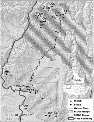 Complementary Network-Based Approaches for Exploring Genetic Structure and Functional Connectivity in Two Vulnerable, Endemic Ground Squirrels